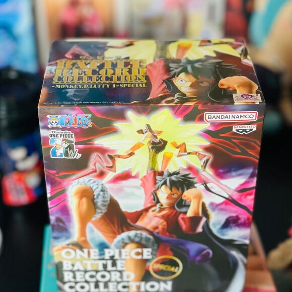 NIB Banpresto One Piece OP Battle Record Collection: Luffy D Monkey Figure - Picture 5 of 6